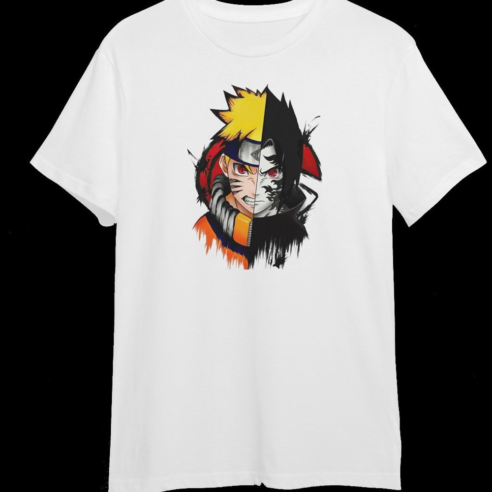 Naruto/Sasuke T-Shirt 100% Cotton